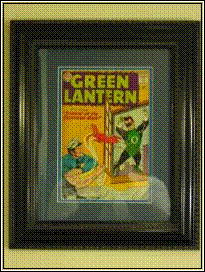 St. Martin Tattoo
Green Lantern framed